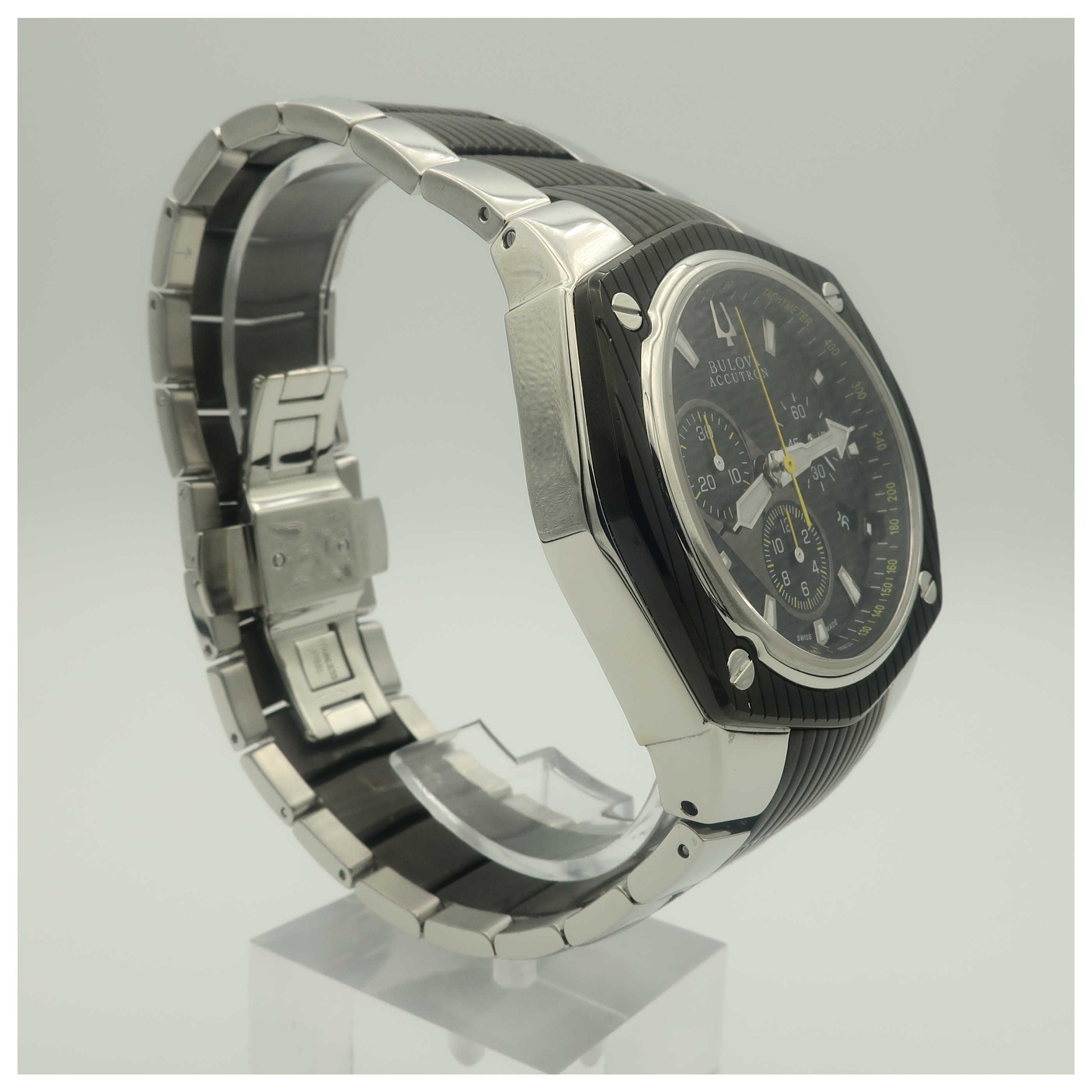 Bulova Accutron Corvara Men's Swiss Quartz (Battery-Powered) Watch 65B123-SDV - Image #3