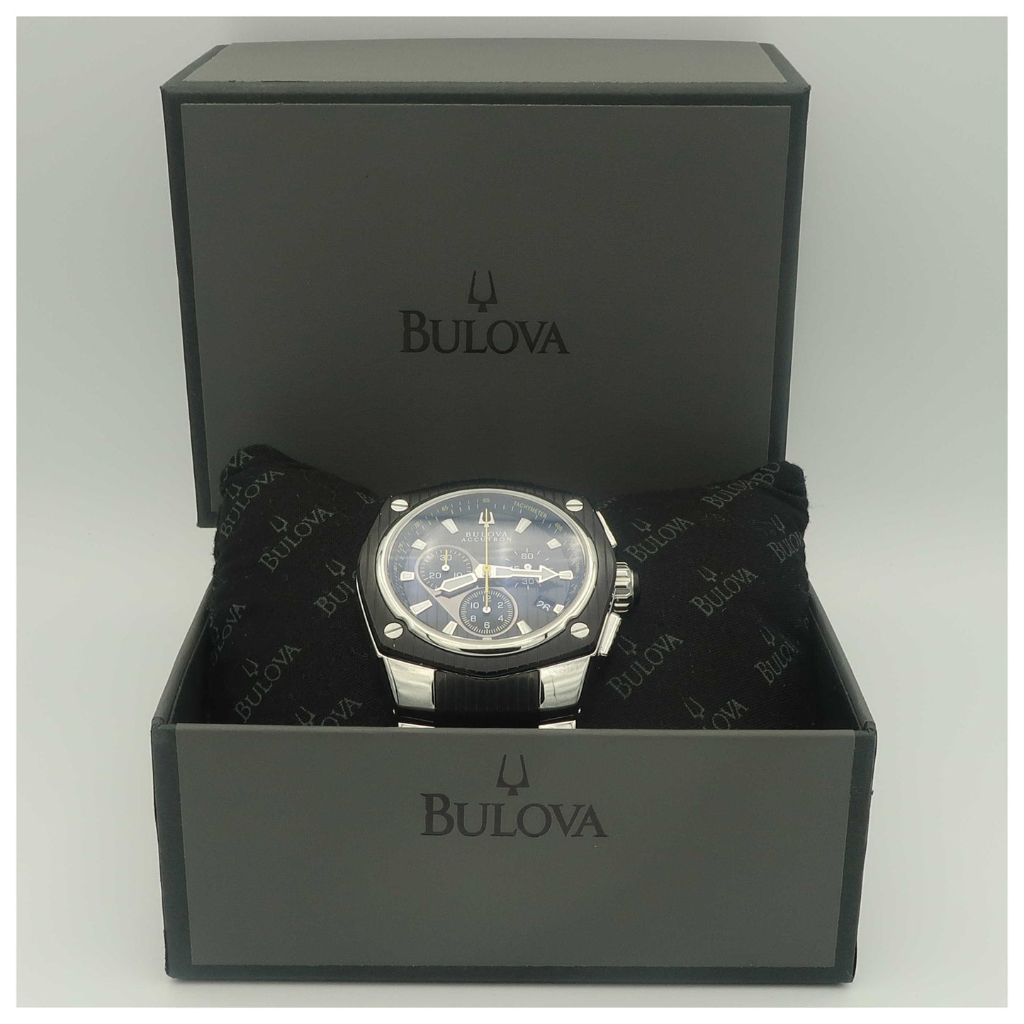 Bulova Accutron Corvara Men's Swiss Quartz (Battery-Powered) Watch 65B123-SDV - Image #6