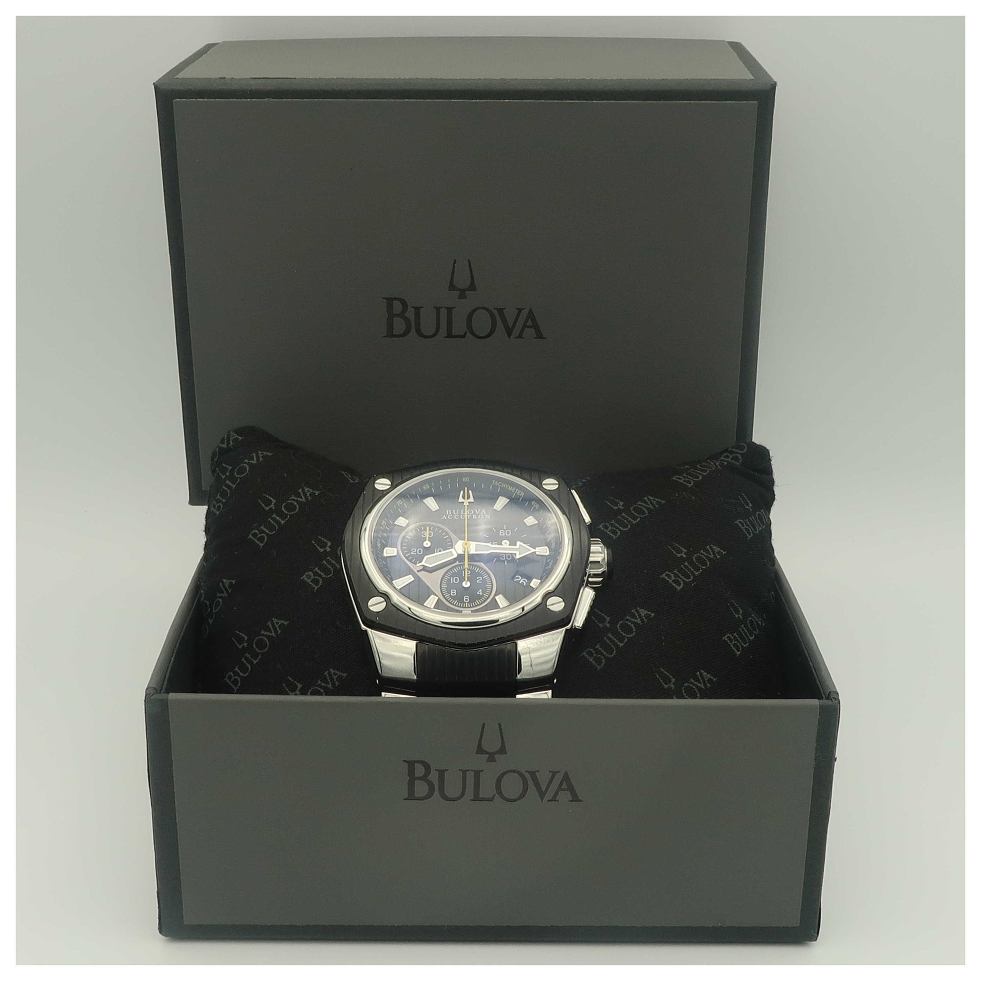 Bulova Accutron Corvara Men's Swiss Quartz (Battery-Powered) Watch 65B123-SDV - Image #6
