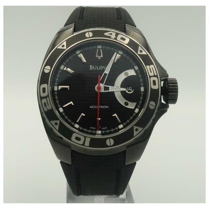 Front view of Bulova Accutron Curacao Men's Automatic Watch 65B134-SDV