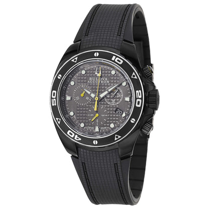 Front view of Bulova Accutron Curacao Men's Swiss Quartz (Battery-Powered) Watch 65B139