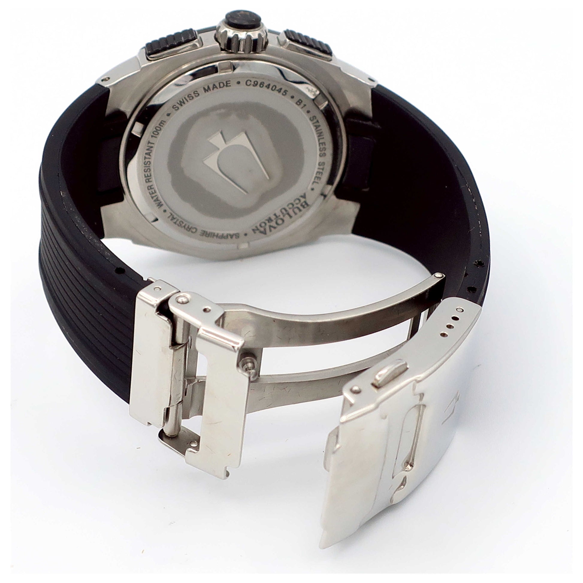 Bulova Accutron Corvara Men's Swiss Quartz (Battery-Powered) Watch 65B140-SDBV - Image #7