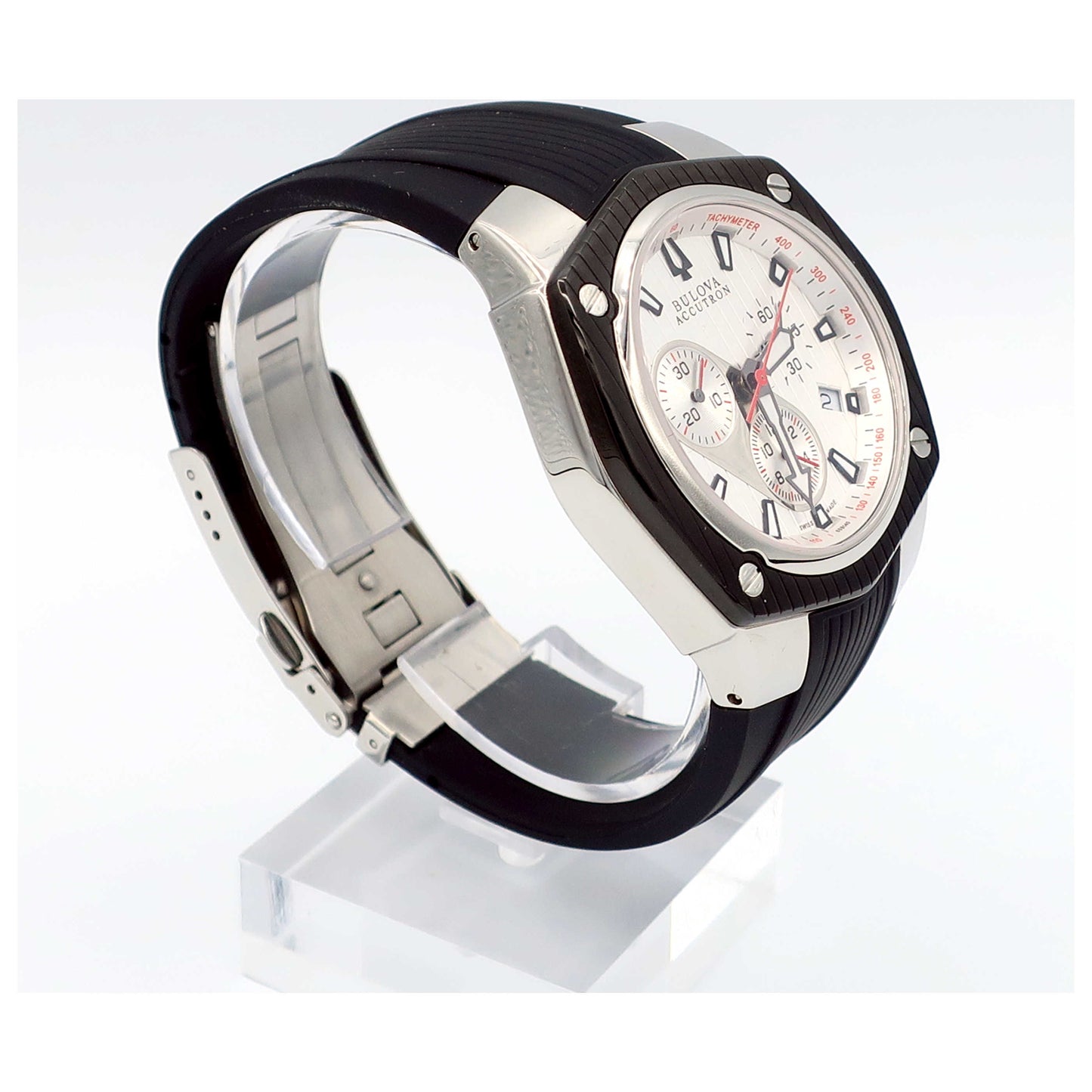 Bulova Accutron Corvara Men's Swiss Quartz (Battery-Powered) Watch 65B140-SDBV - Image #3