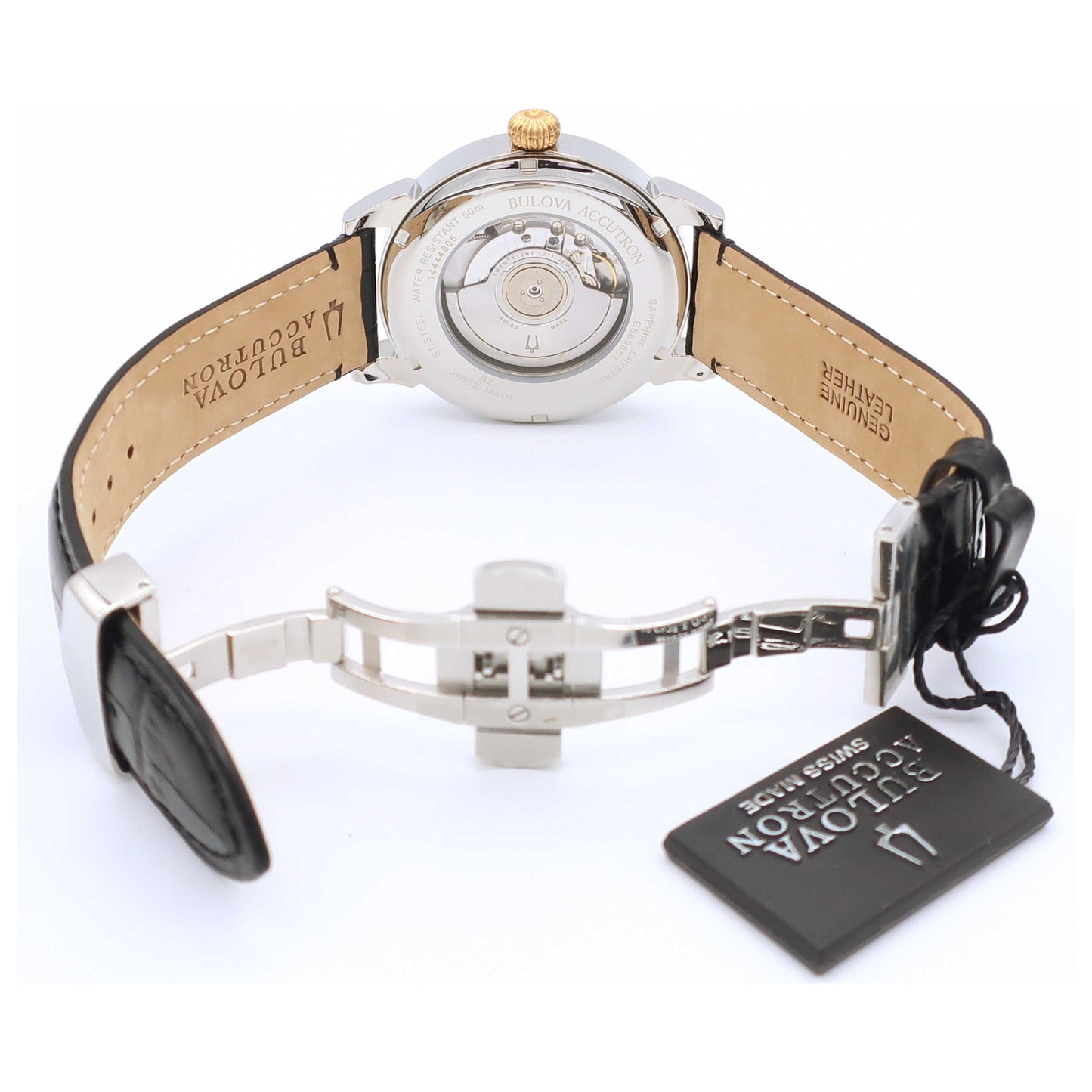 Bulova Accutron Gemini Men's Automatic Watch 65B145-SDB - Image #7