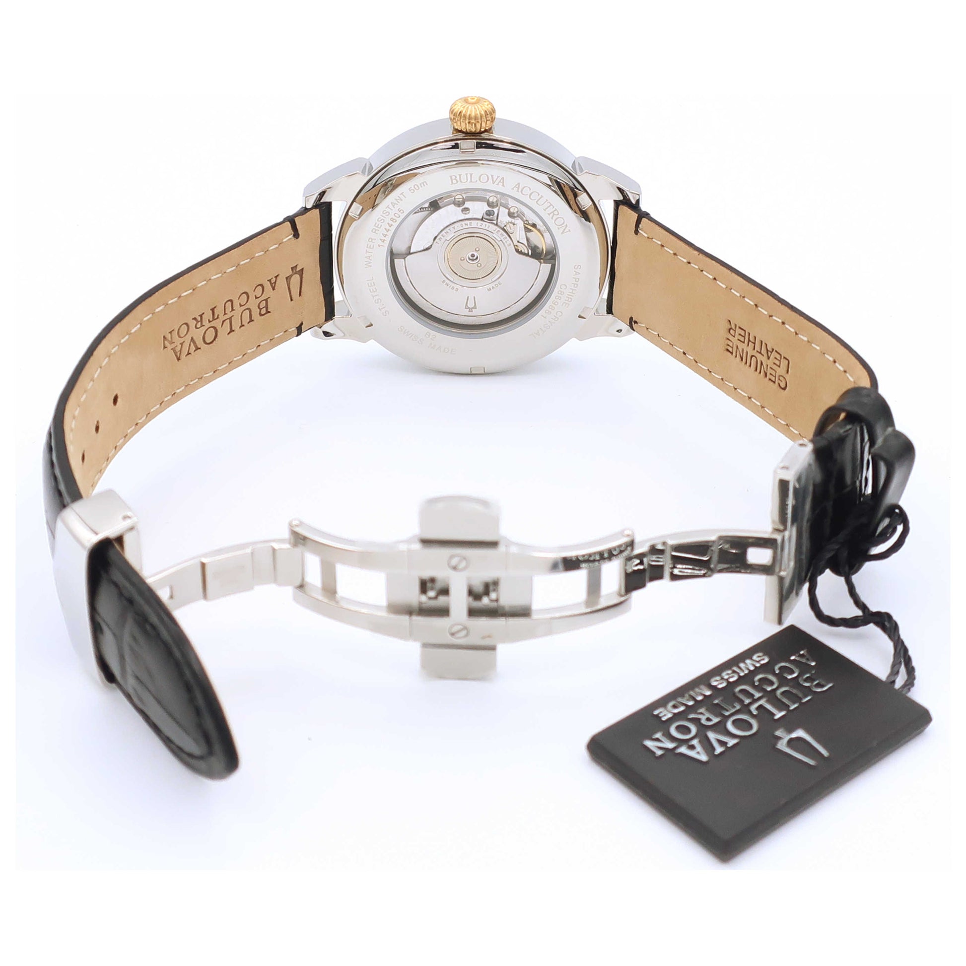 Bulova Accutron Gemini Men's Automatic Watch 65B145-SDB - Image #7