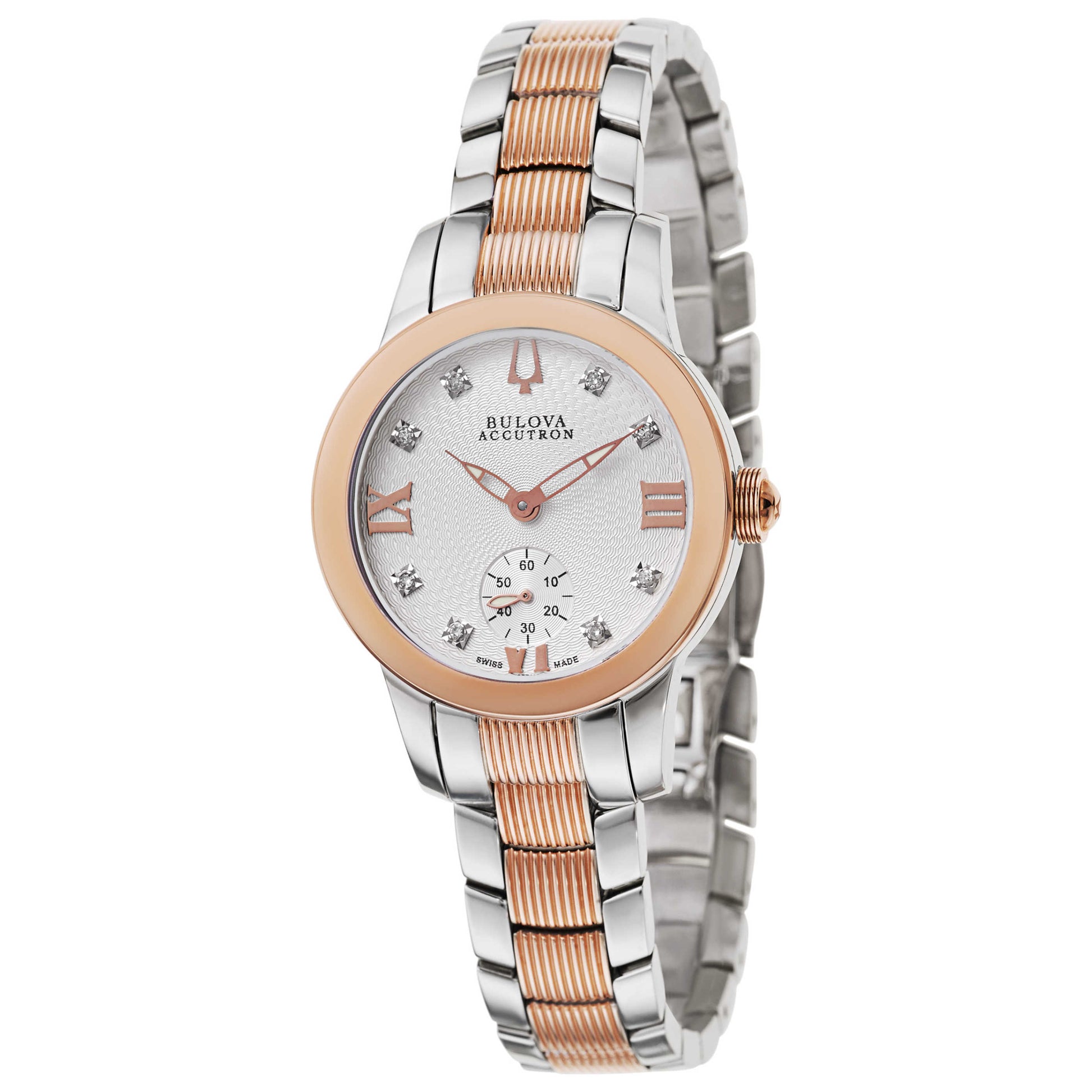 Front view of Bulova Accutron Masella Women's Swiss Quartz (Battery-Powered) Watch 65P101