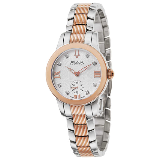 Front view of Bulova Accutron Masella Women's Swiss Quartz (Battery-Powered) Watch 65P101