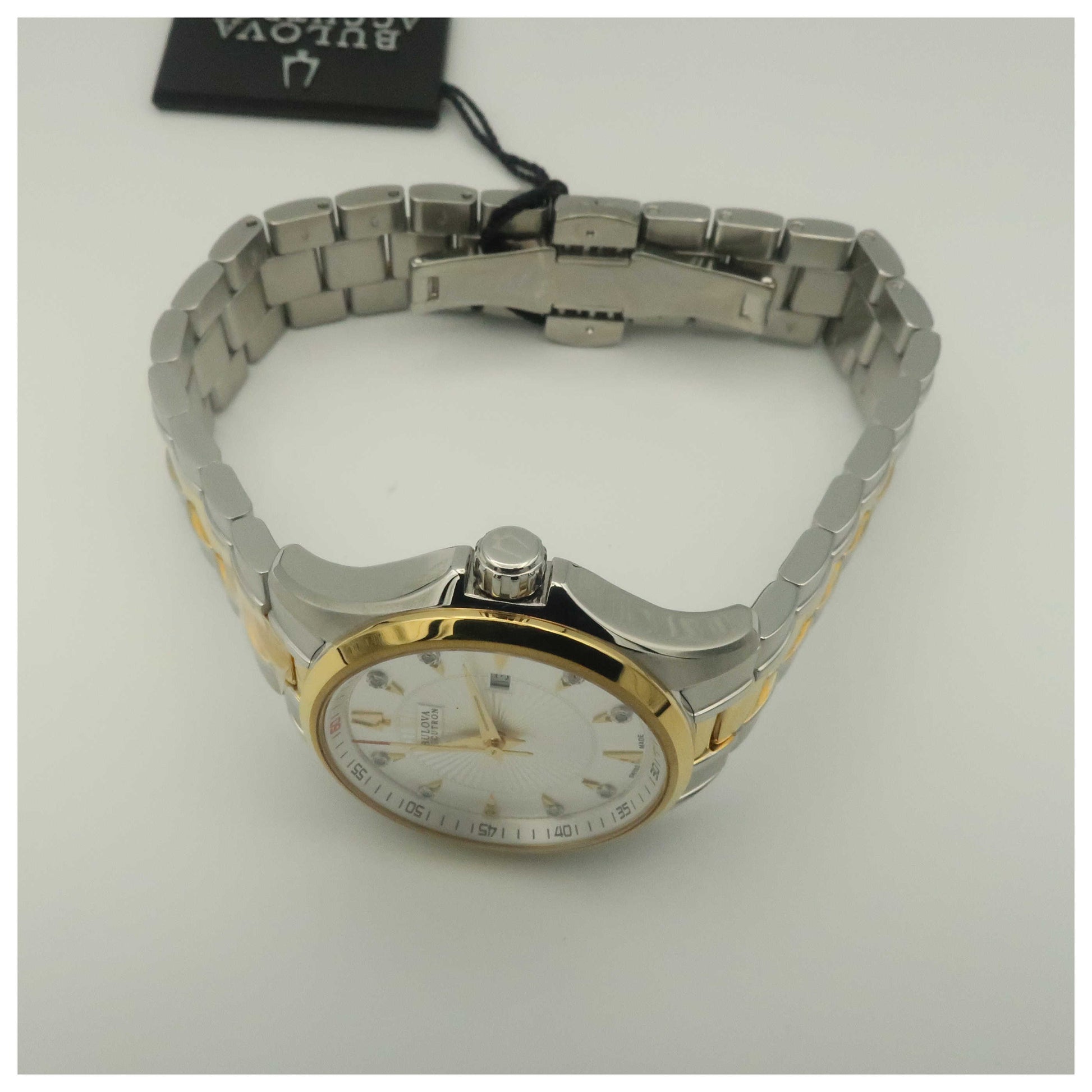 Bulova Accutron Brussels Women's Swiss Quartz (Battery-Powered) Watch 65P107-PO - Image #8