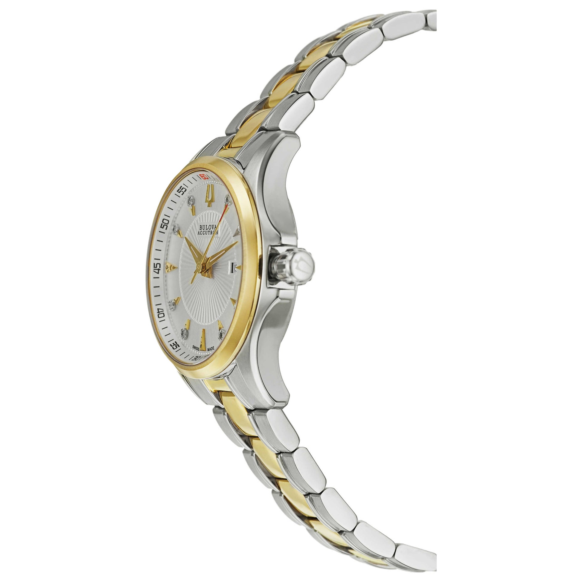 Bulova Accutron Brussels Women's Swiss Quartz (Battery-Powered) Watch 65P107 - Image #4