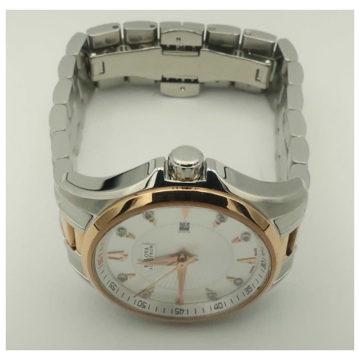 Bulova Accutron Brussels Women's Swiss Quartz (Battery-Powered) Watch 65P108-PO - Image #8