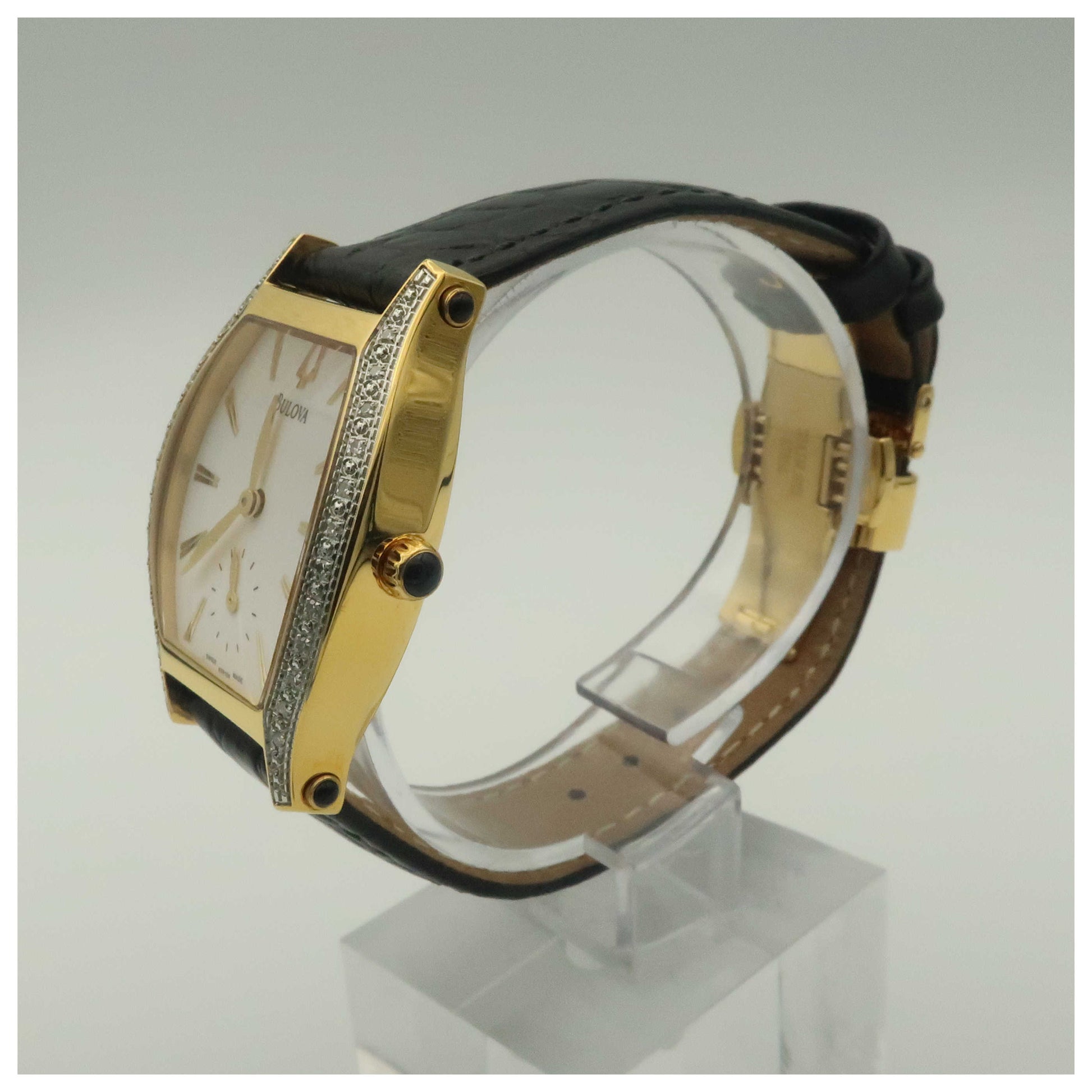 Bulova Diamonds Women's Swiss Quartz (Battery-Powered) Watch 65R100-PO - Image #4