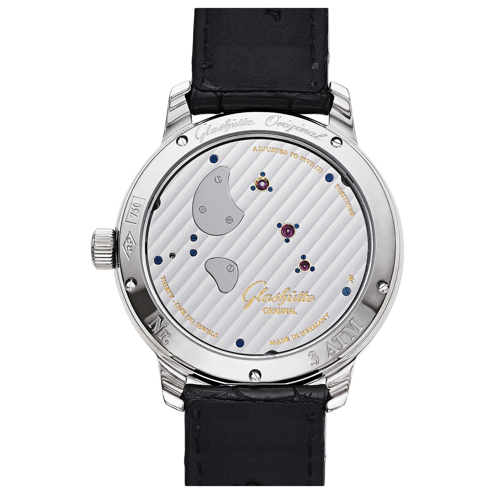 Glashutte Pano Men's Manual-Wind Watch 66-01-04-05-05 - Image #2
