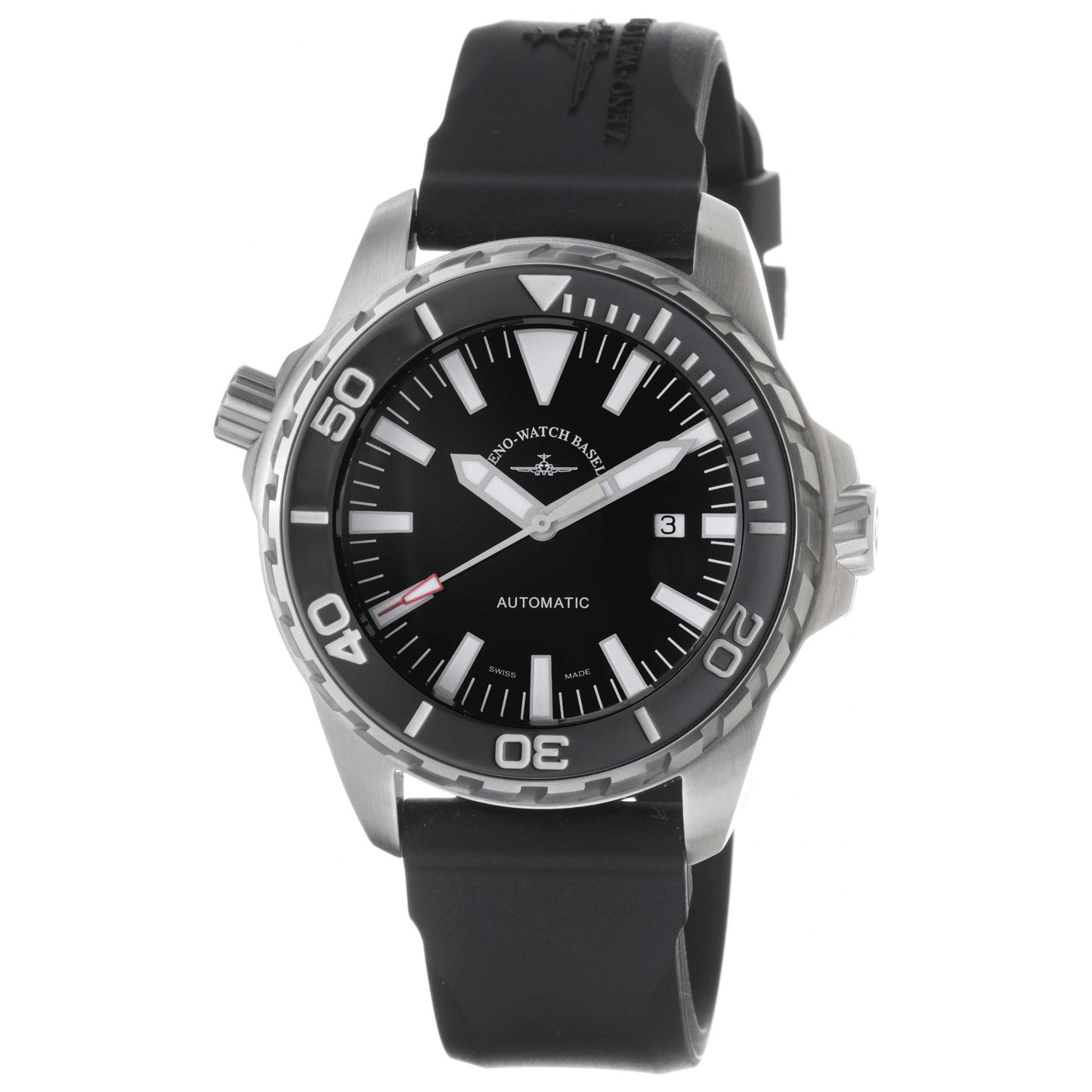 Front view of Zeno Divers Men's Automatic Watch 6603-2824-A1