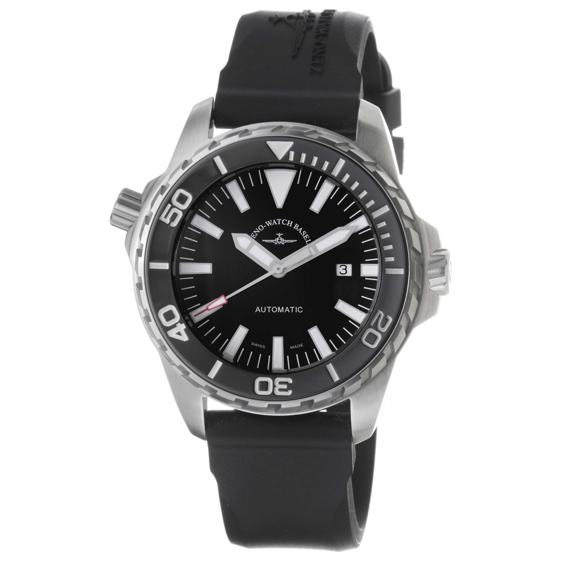 Front view of Zeno Divers Men's Automatic Watch 6603-2824-A1