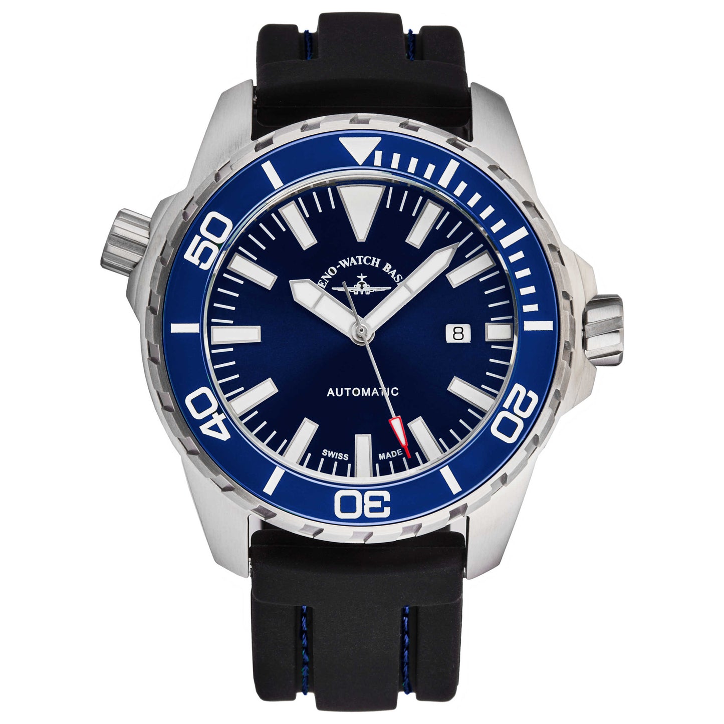 Front view of Zeno Divers Men's Automatic Watch 6603-2824-A4