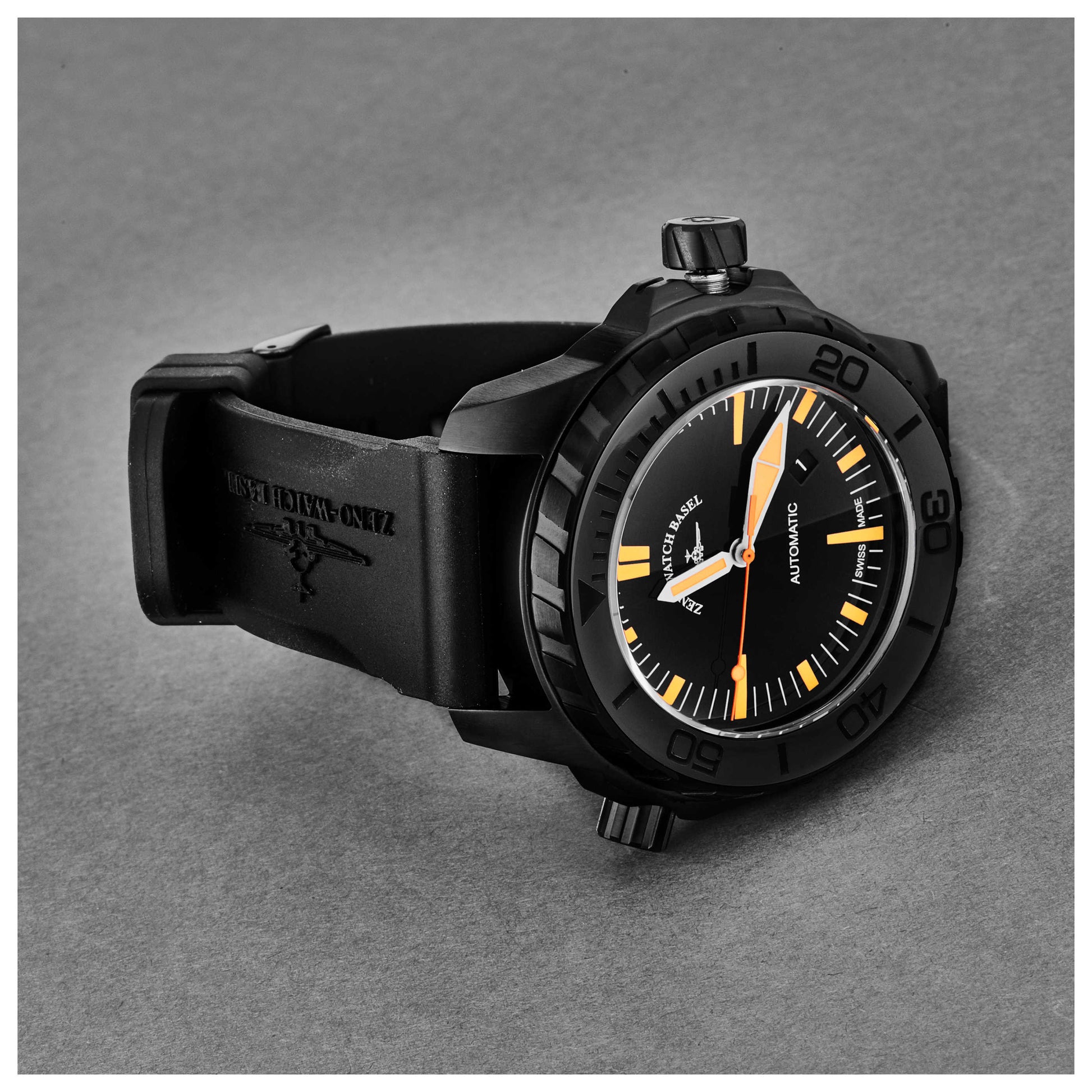 Zeno Divers Men's Automatic Watch 6603-BK-A15 - Image #5