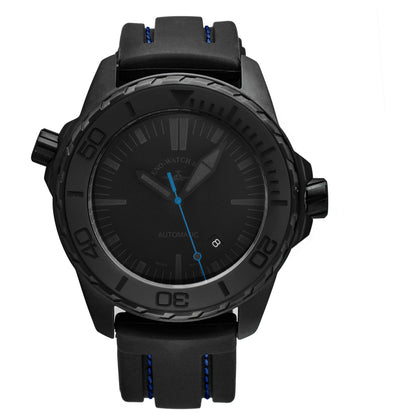 Front view of Zeno Divers Men's Automatic Watch 6603-BK-I14