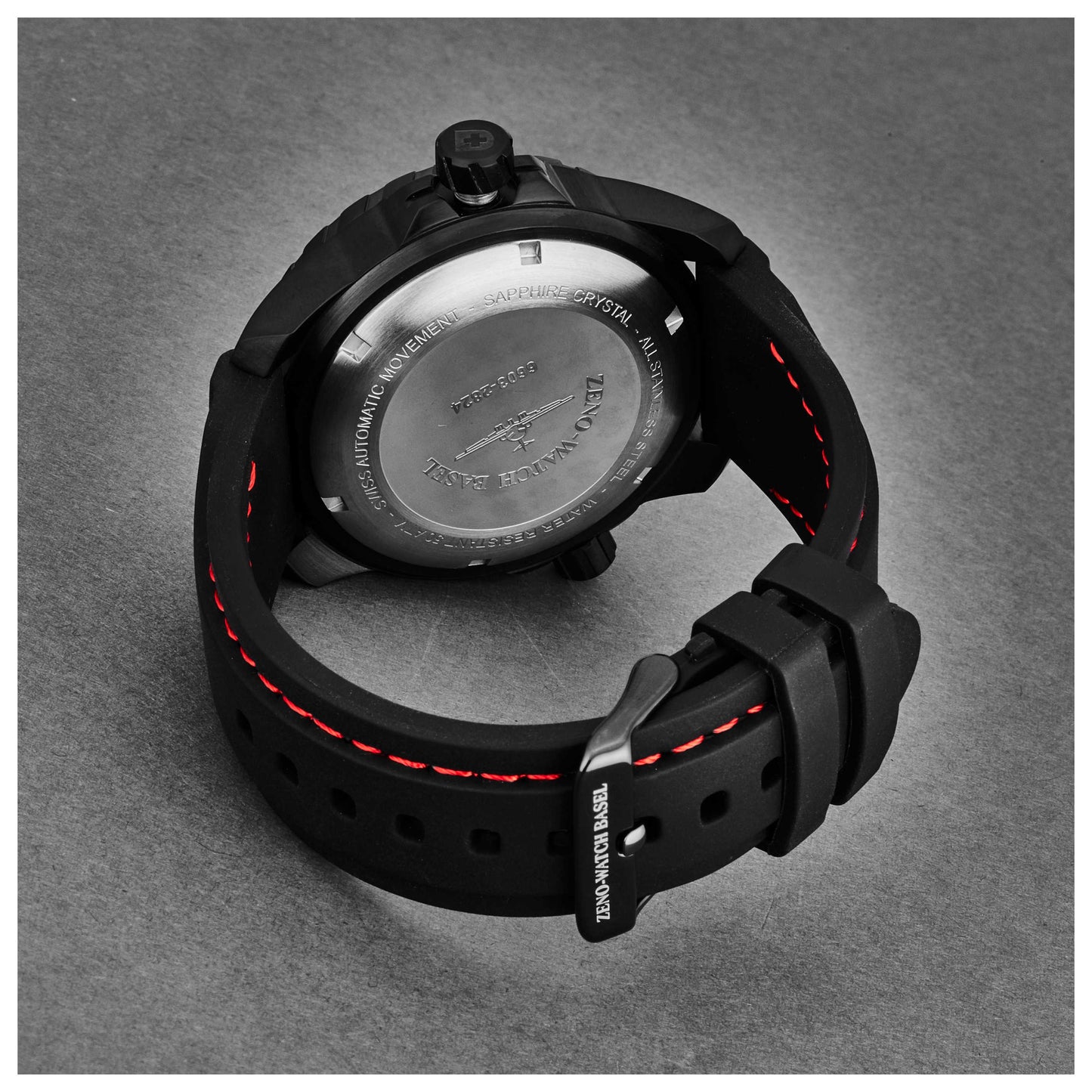 Zeno Divers Men's Automatic Watch 6603-BK-I17 - Image #2