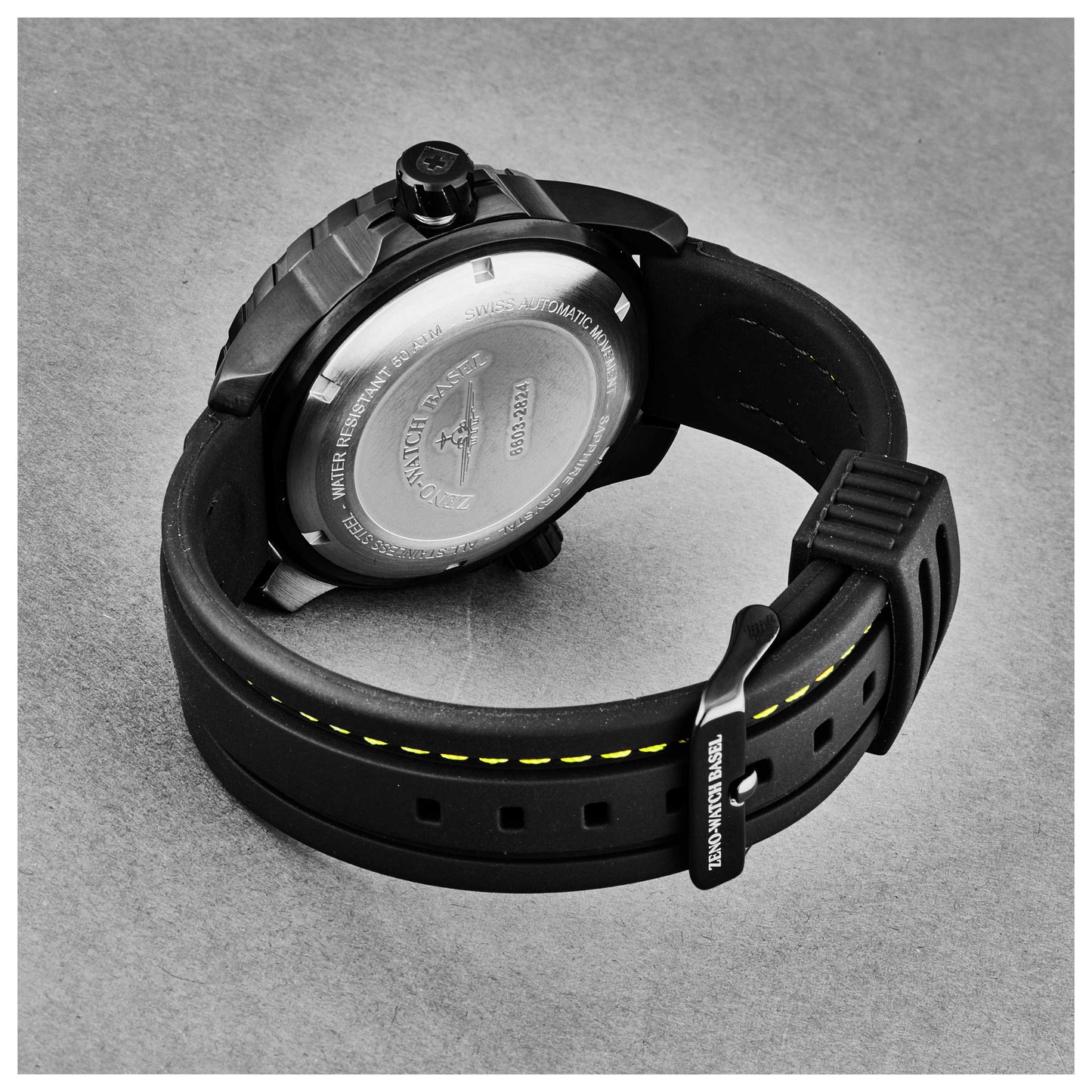 Zeno Divers Men's Automatic Watch 6603-BK-I19 - Image #2