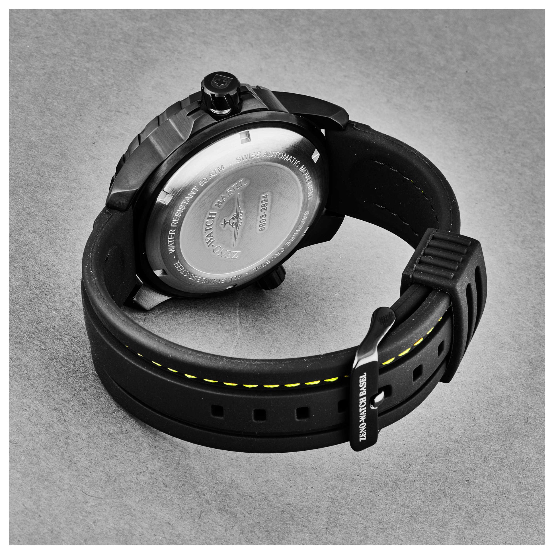 Zeno Divers Men's Automatic Watch 6603-BK-I19 - Image #2