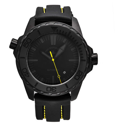 Front view of Zeno Divers Men's Automatic Watch 6603-BK-I19