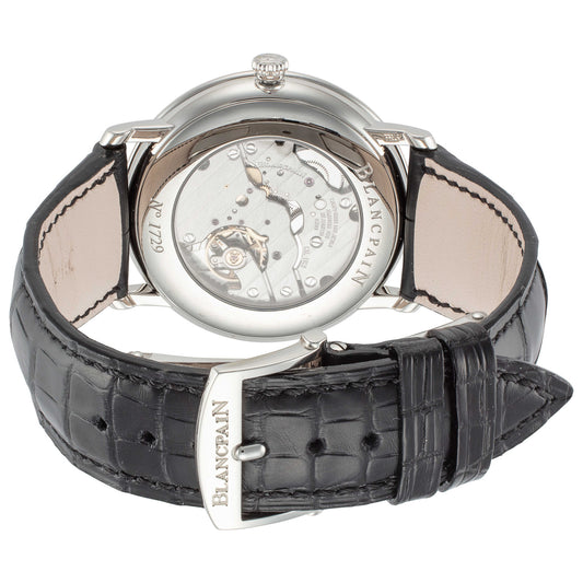 Back view of Blancpain Villeret Men's Manual-Wind Watch 6606-1127-55B
