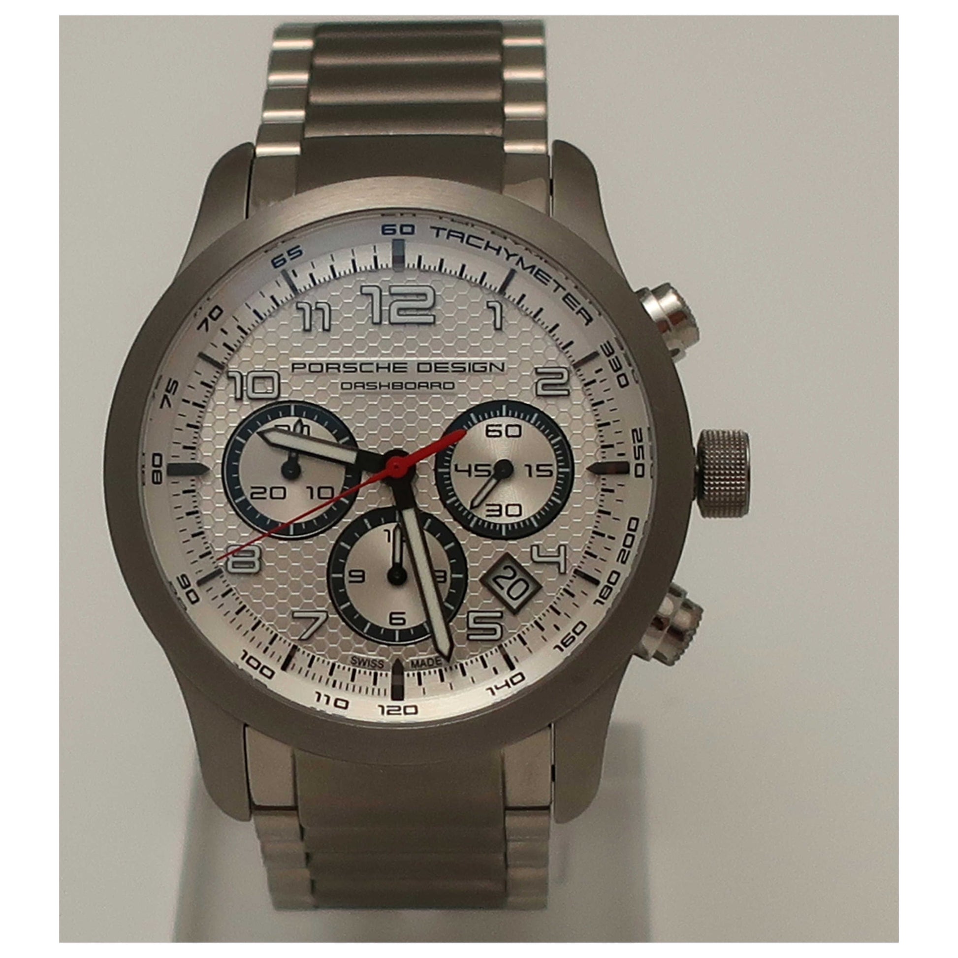 Front view of Porsche Design P6612 Men's Automatic Watch 661211110247-SD