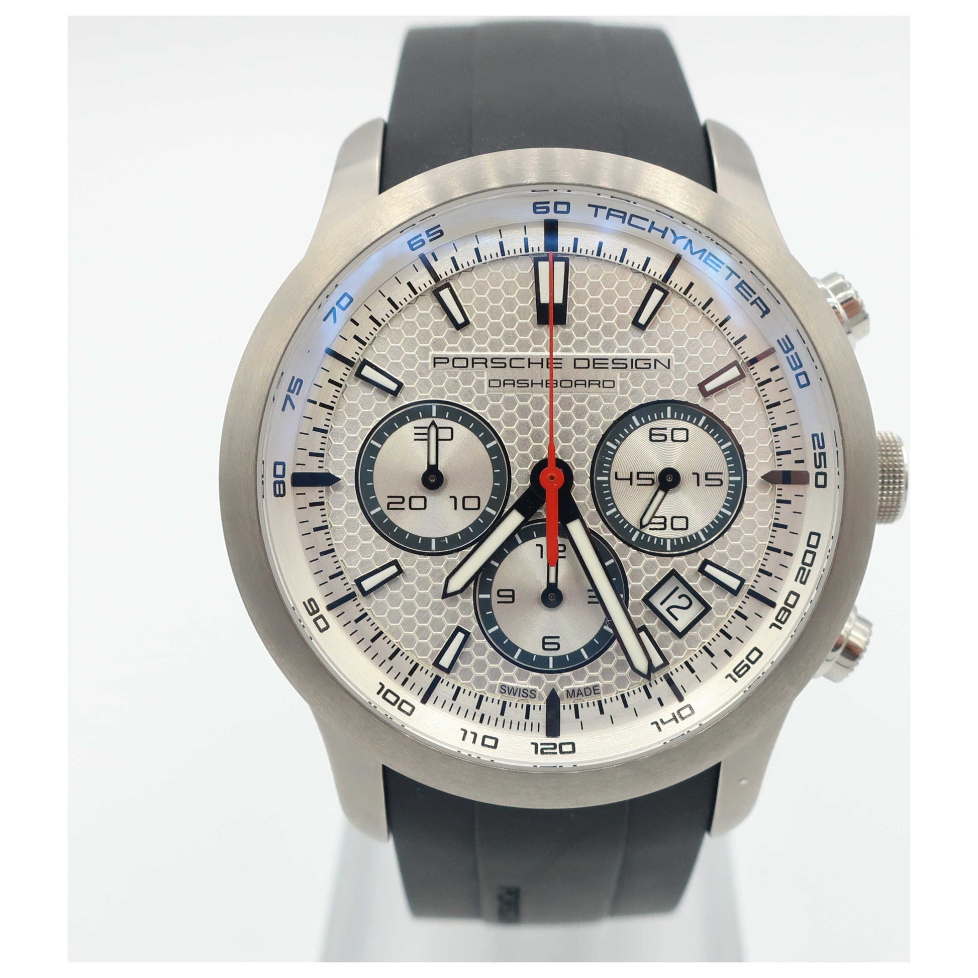 Front view of Porsche Design P6612 Men's Automatic Watch 661211111190-SD