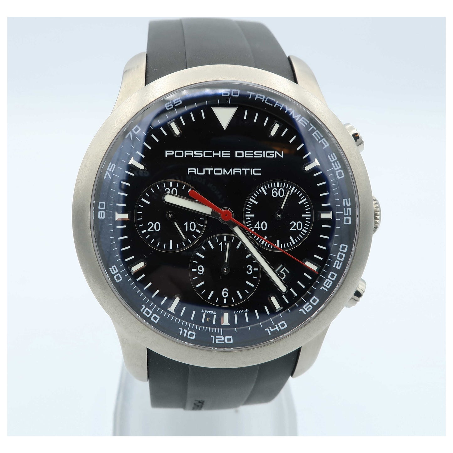 Front view of Porsche Design P6612 Men's Automatic Watch 661211401139-SDVP