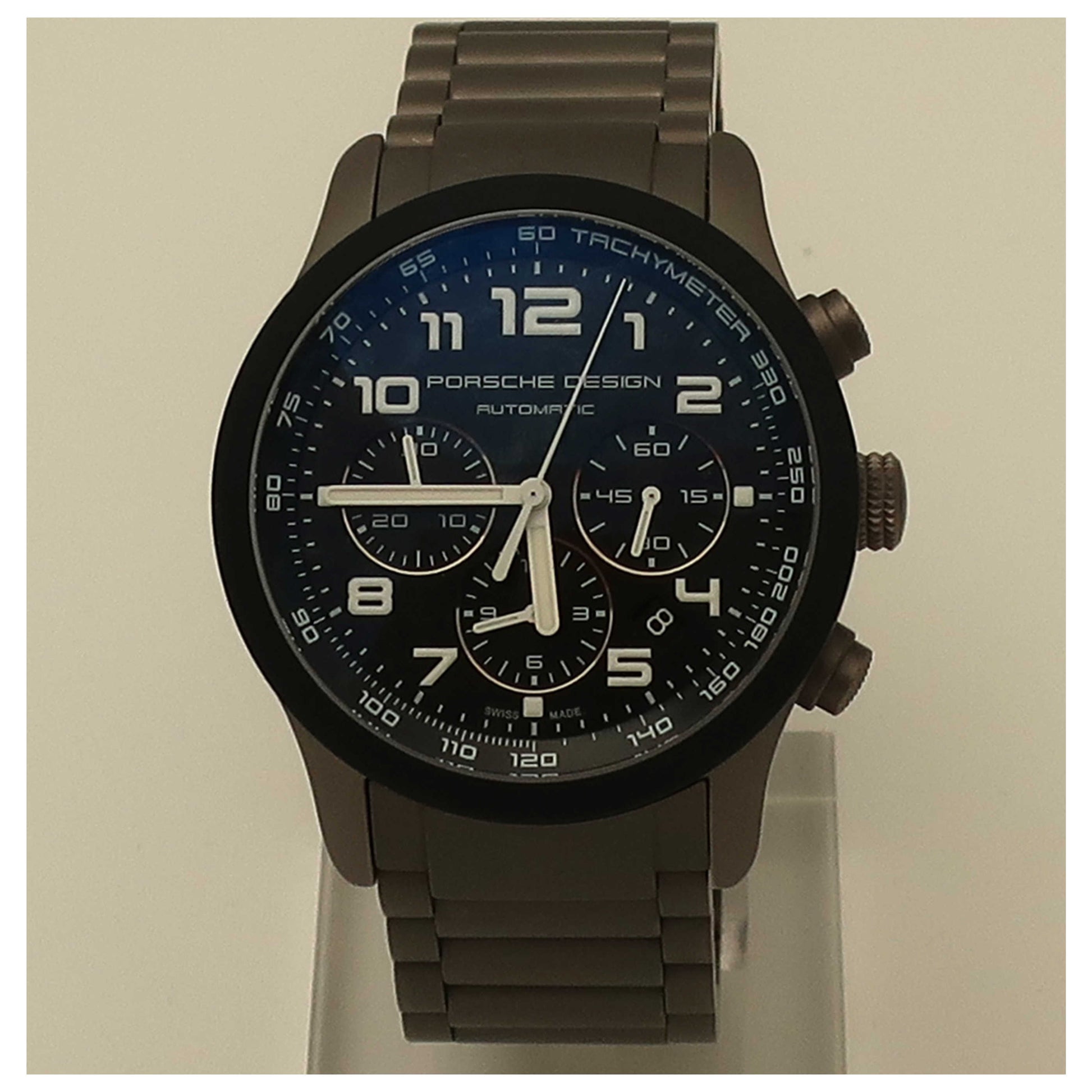Front view of Porsche Design P6612 Men's Automatic Watch 661215470245-SD