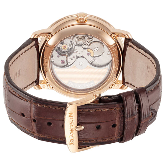 Back view of Blancpain Quantieme Complet Men's Automatic Watch 6639-3642-55B