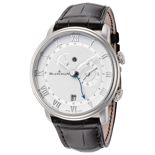 Front view of Blancpain Villeret Men's Automatic Watch 6640-1127-55B