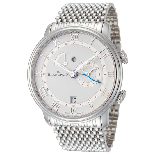 Front view of Blancpain Villeret Men's Automatic Watch 6640-1127-MMB