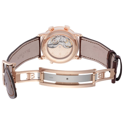 Back view of Blancpain Villeret Men's Automatic Watch 6640-3642-55B