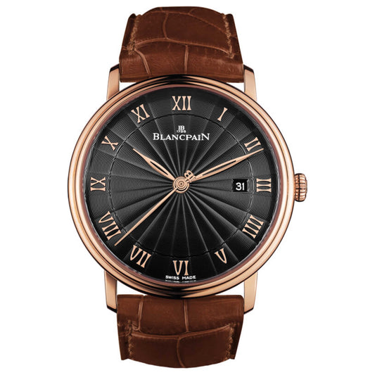 Front view of Blancpain Ultraplate Men's Automatic Watch 6651-3630-55B