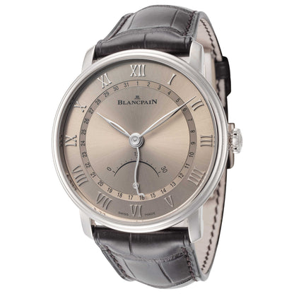 Front view of Blancpain Villeret Men's Automatic Watch 6653-1504-55B