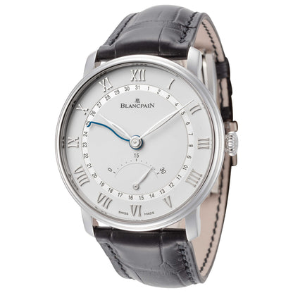 Front view of Blancpain Villeret Ultraplate Men's Automatic Watch 6653Q-1127-55B