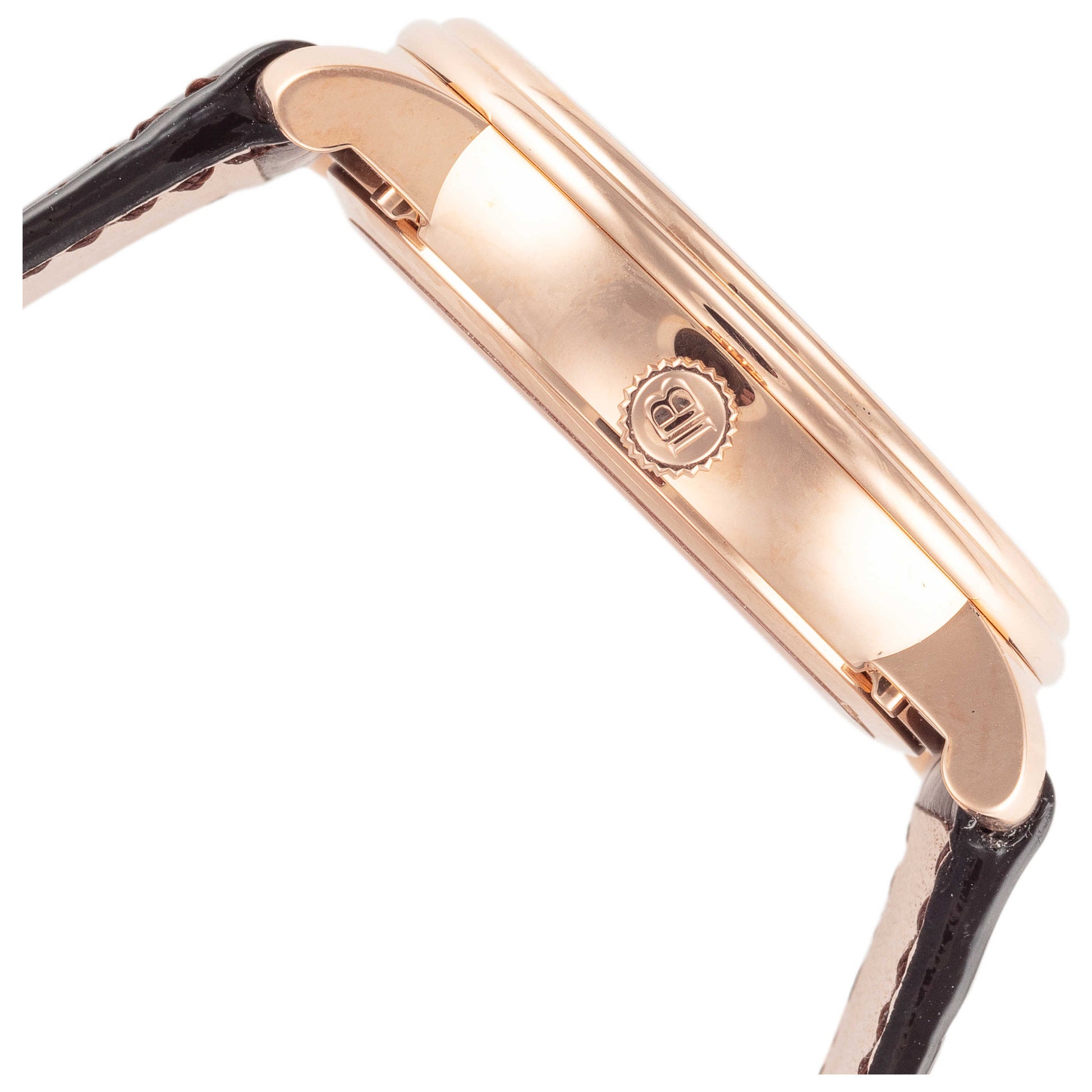 Right view of Blancpain Villaret Quantieme Complet Men's Automatic Watch 6654-3613-55B