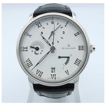 Front view of Blancpain Villeret Men's Automatic Watch 6660-1127-55B-SD