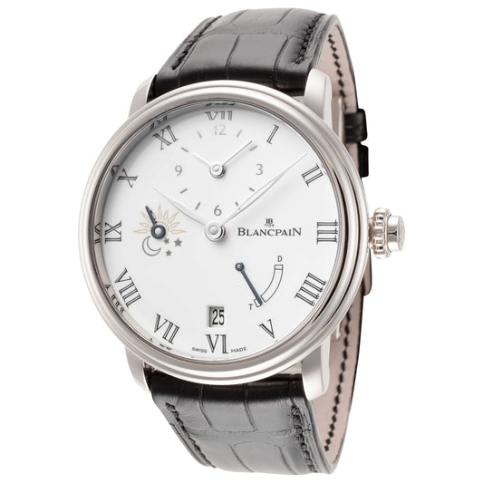 Front view of Blancpain Villeret Men's Automatic Watch 6661-1531-55B