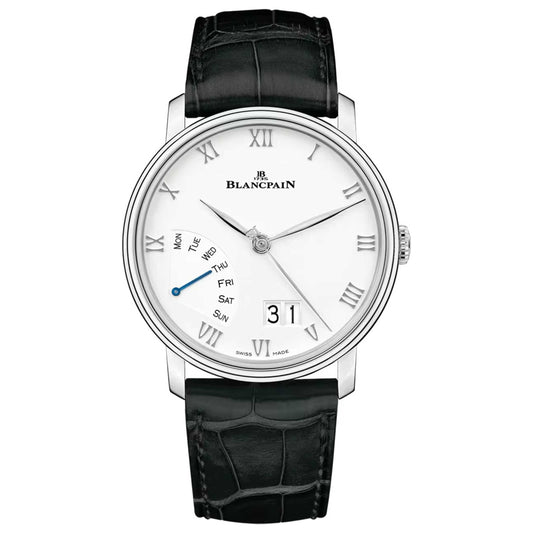 Front view of Blancpain Villeret Men's Automatic Watch 6668-1127-55B