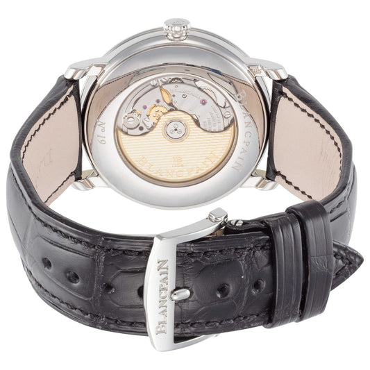 Back view of Blancpain Villeret Men's Automatic Watch 6669-1127-55B