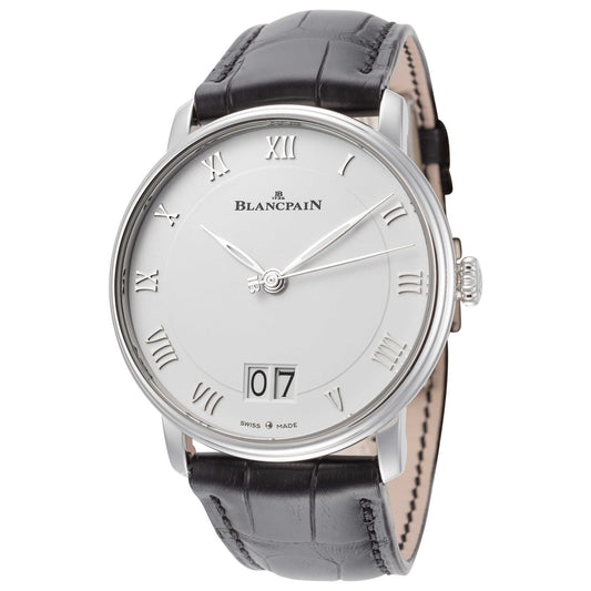 Front view of Blancpain Villeret Men's Automatic Watch 6669-1127-55B