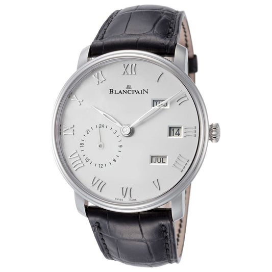 Front view of Blancpain Villeret Men's Manual-Wind Watch 6670-1127-55B