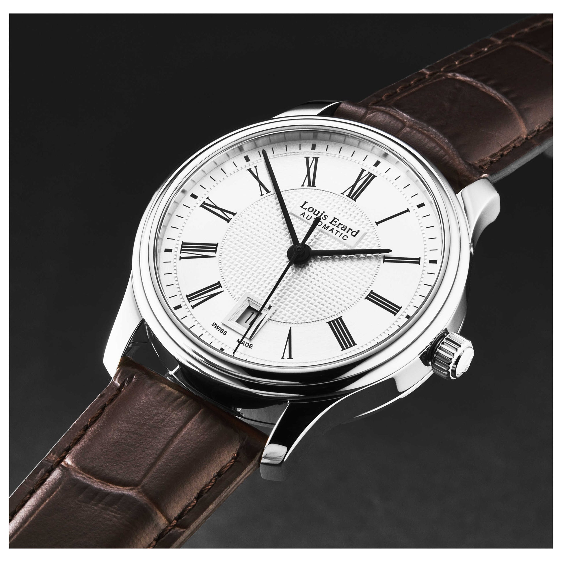 Louis Erard Heritage Men's Automatic Watch 67278AA21BDC21 - Image #4