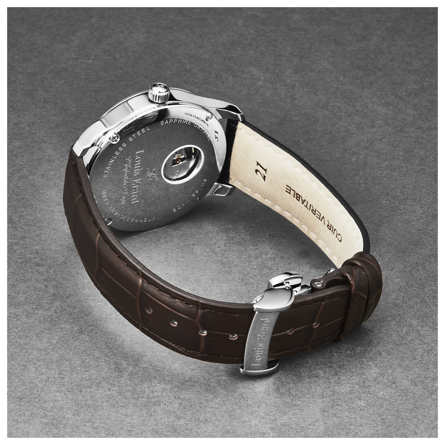 Louis Erard Heritage Men's Automatic Watch 67278AA21BDC21 - Image #5