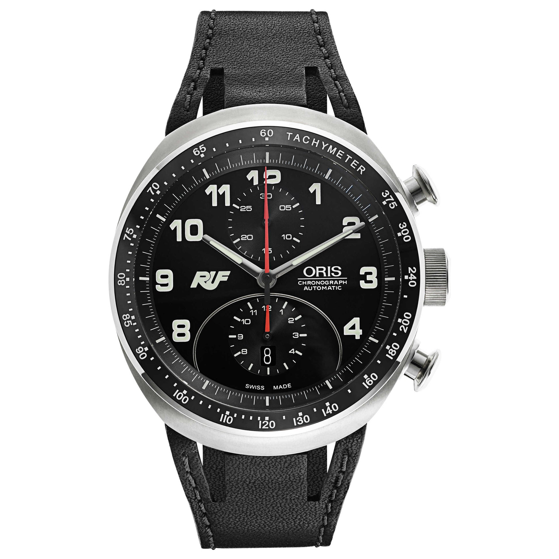 Front view of Oris TT3 Men's Automatic Watch 673-7611-7084