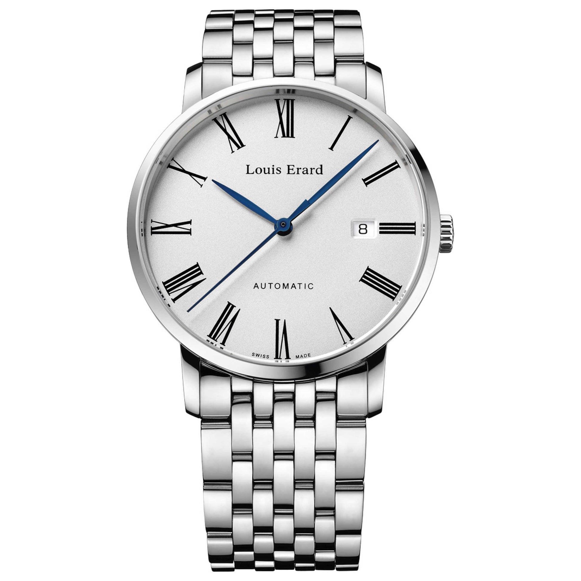 Front view of Louis Erard Excellence Men's Automatic Watch 68233AA01BMA35