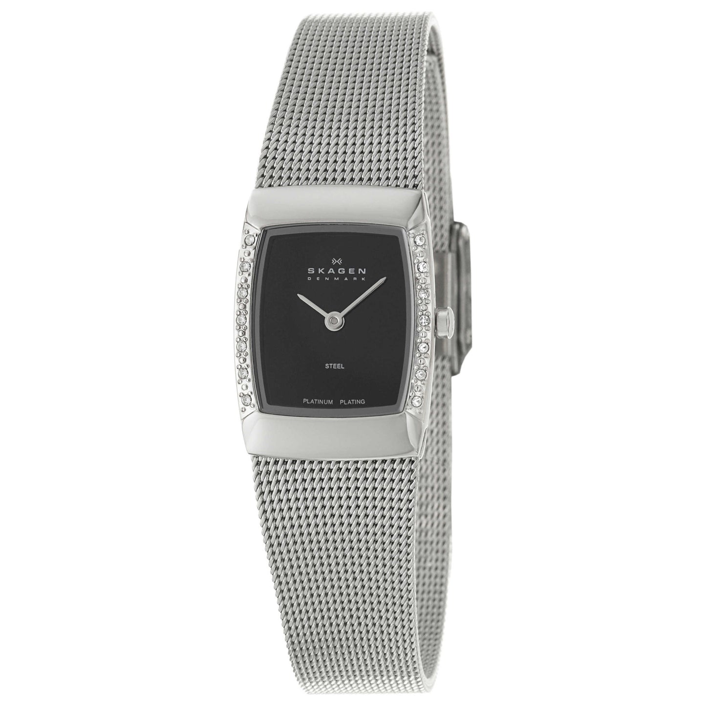 Front view of Skagen Mesh Women's Quartz Watch 684XSSBPL