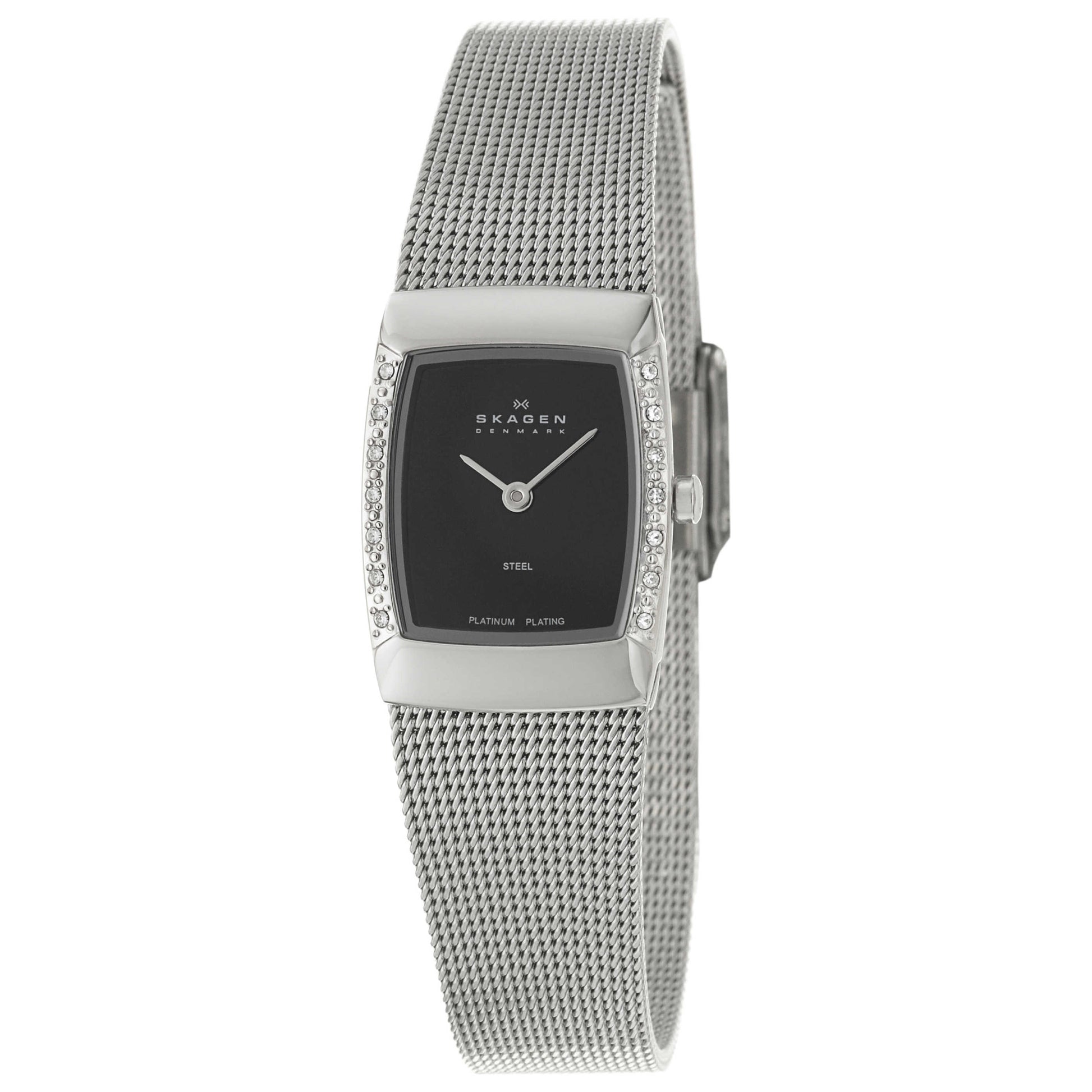 Front view of Skagen Mesh Women's Quartz Watch 684XSSBPL